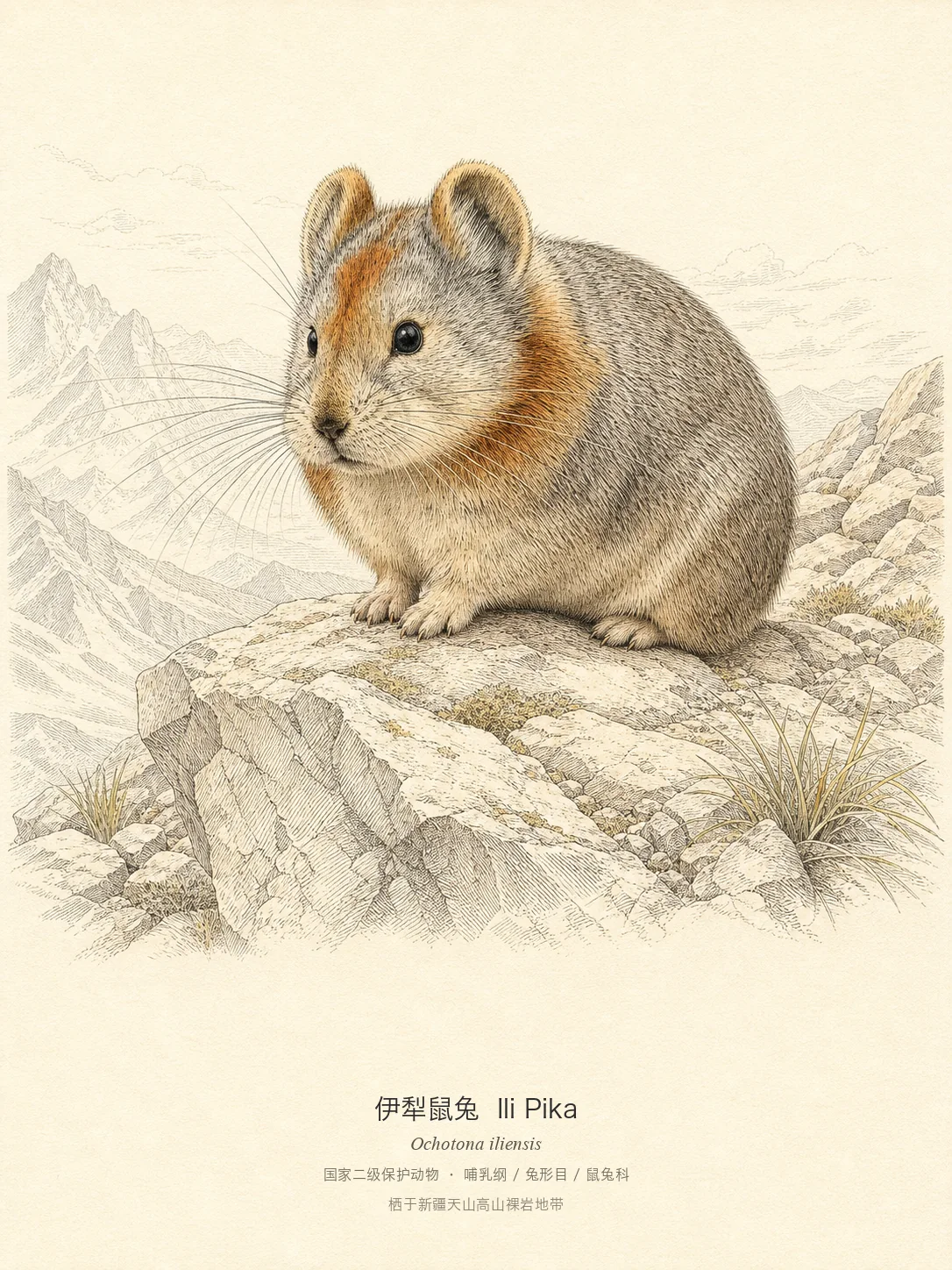 伊犁鼠兔
