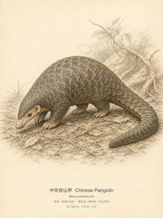 中华穿山甲