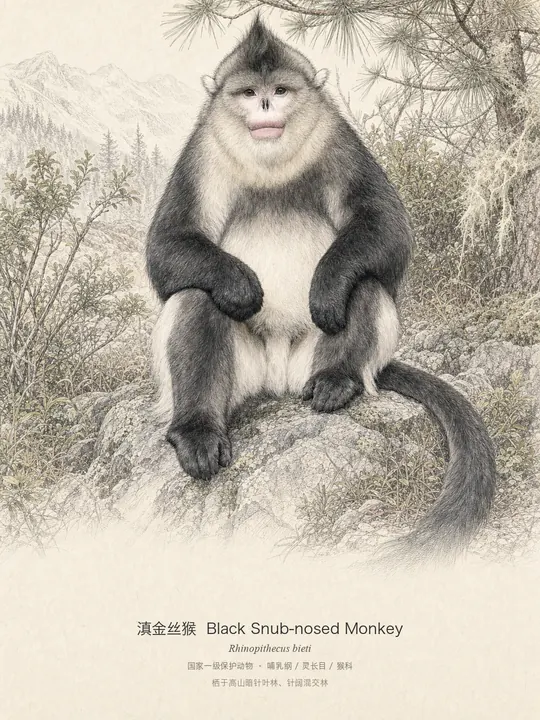滇金丝猴