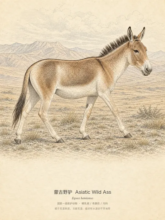 蒙古野驴