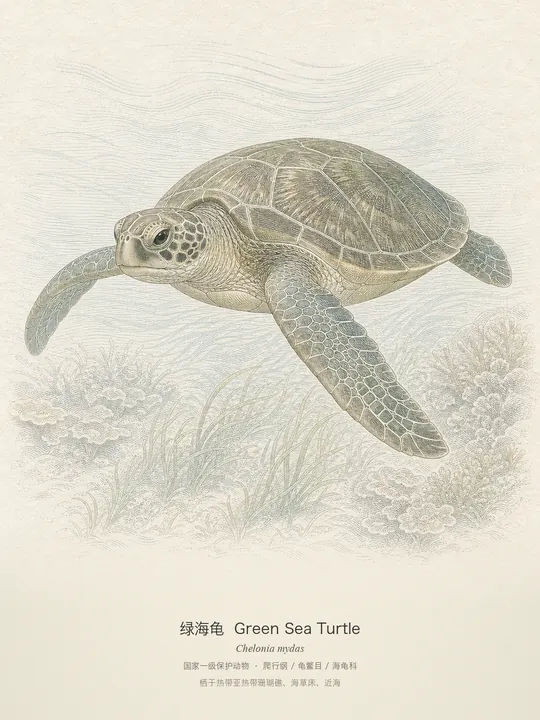 绿海龟