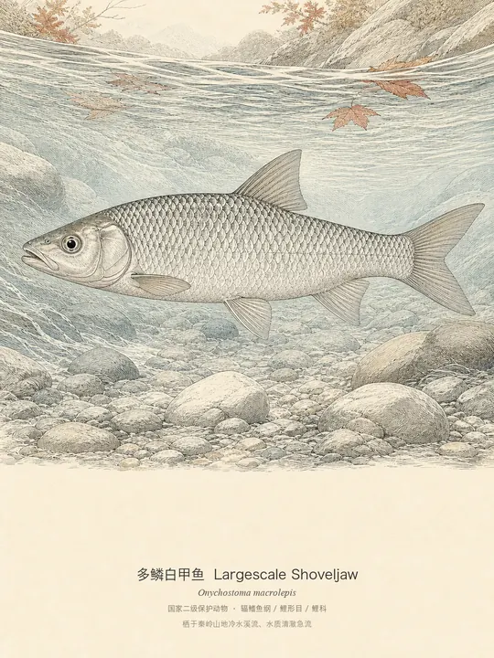 多鳞白甲鱼