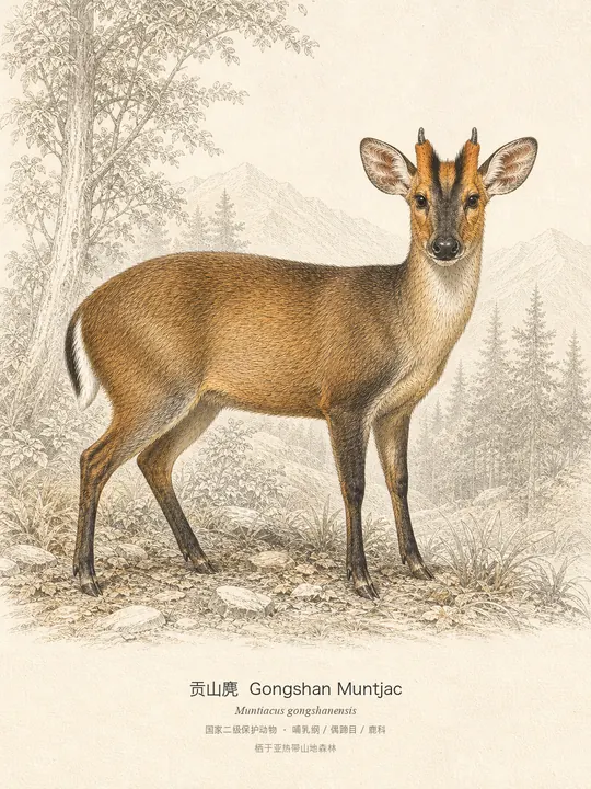 贡山麂