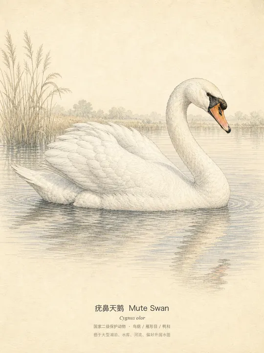 疣鼻天鹅