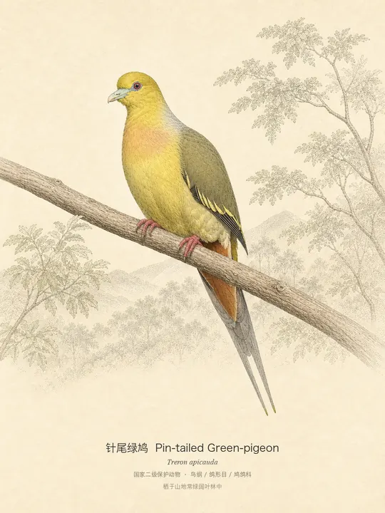 针尾绿鸠