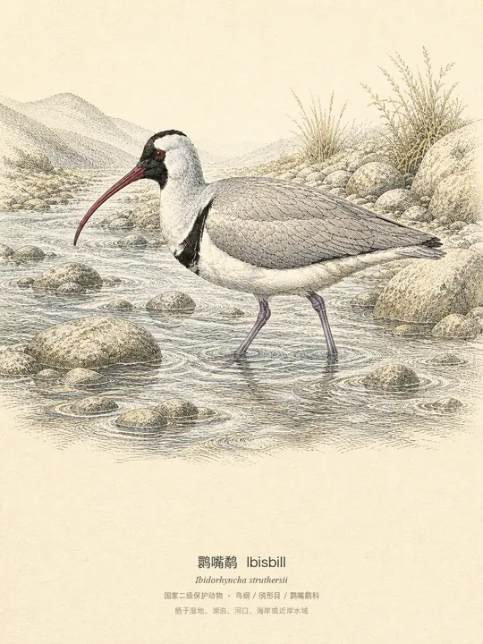 鹮嘴鹬