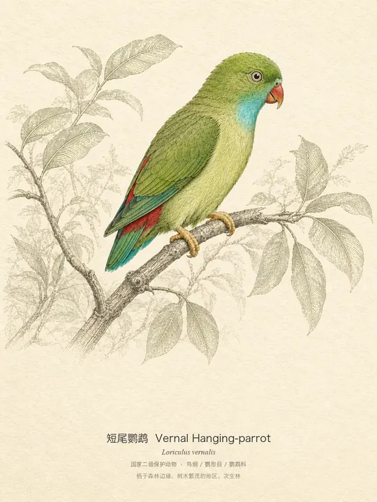 短尾鹦鹉