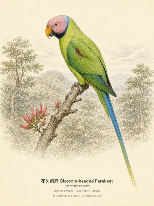花头鹦鹉