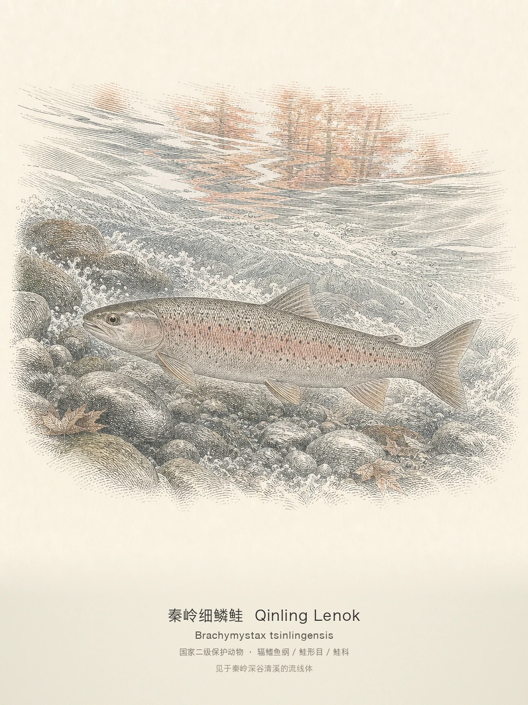 秦岭细鳞鲑图鉴
