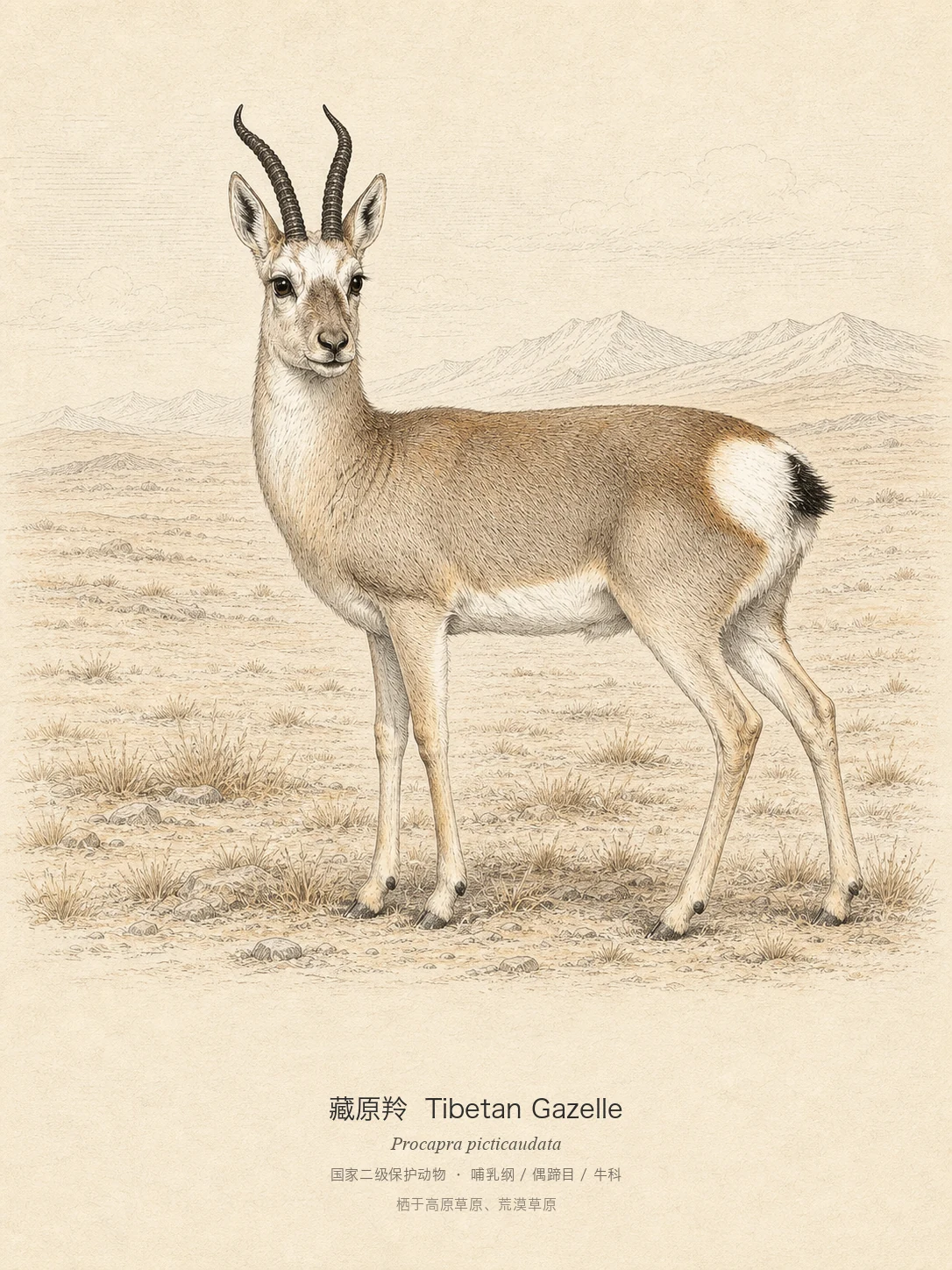 藏原羚图鉴